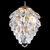  Подвесной светильник CHARME SP2 GOLD/TRANSPARENT, фото 1 