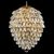  Подвесной светильник CHARME SP6 GOLD/TRANSPARENT, фото 1 