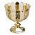  Чаша декоративная (24х25 см) Gold Glass 195-105, фото 3 