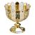  Чаша декоративная (24х25 см) Gold Glass 195-105, фото 1 