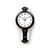  Настенные часы (30x60 см) Castita 301BK, фото 1 