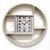  Настенные часы (80x11x80см) Galaxy DA-001 White, фото 1 