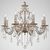  Подвесная люстра BARLETTA 1730.8 coffe gold, фото 1 
