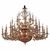  Подвесная люстра FIRENZE 1780.30.3 antique gold, фото 1 