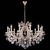  Подвесная люстра HOLLYWOOD SP12 GOLD, фото 1 