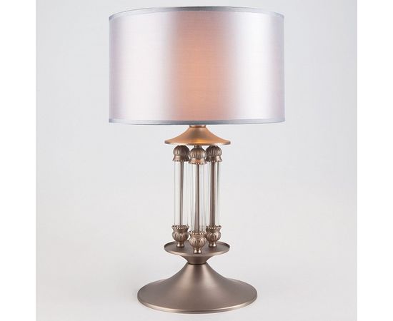  Настольная лампа декоративная Adagio 01045/1 сатин-никель, фото 1 