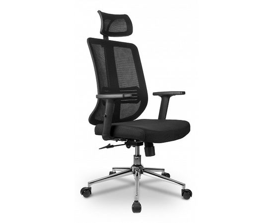  Кресло компьютерное RCH A663 Чёрная сетка, фото 1 