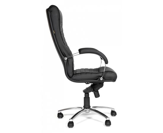  Кресло компьютерное Chairman 480 черный/хром, фото 3 
