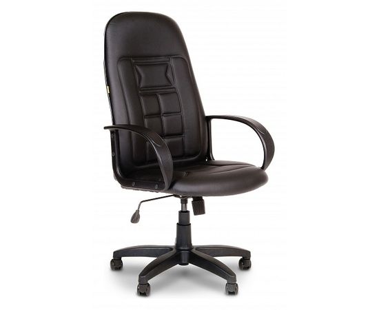  Кресло для руководителя Chairman 727 черный/черный, фото 1 
