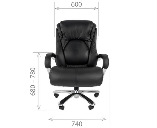  Кресло для руководителя Chairman 402, фото 4 