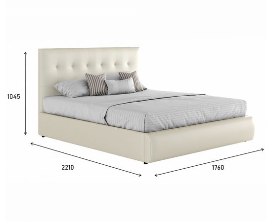  Кровать двуспальная Селеста с матрасом Promo B cocos 2000x1600, фото 2 