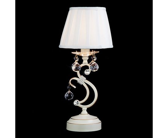 Настольная лампа декоративная Ivin 12075/1T белый Strotskis настольная лампа, фото 2 