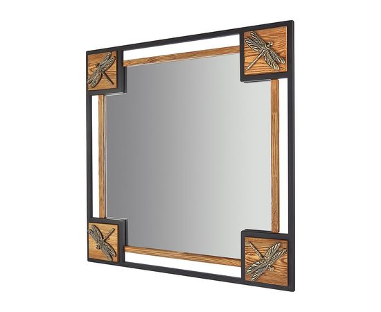  Зеркало настенное (72x72 см) Стрекозы V20042, фото 4 