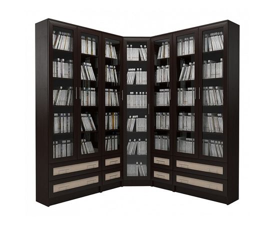  Шкаф книжный Мебелайн-40, фото 1 