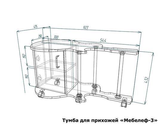  Тумба Мебелеф-3, фото 2 