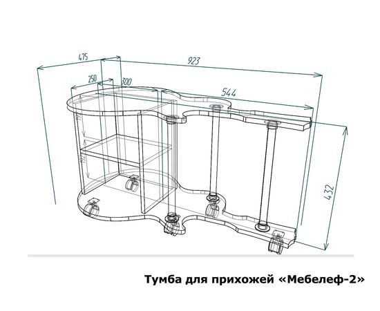  Тумба Мебелеф-2, фото 2 