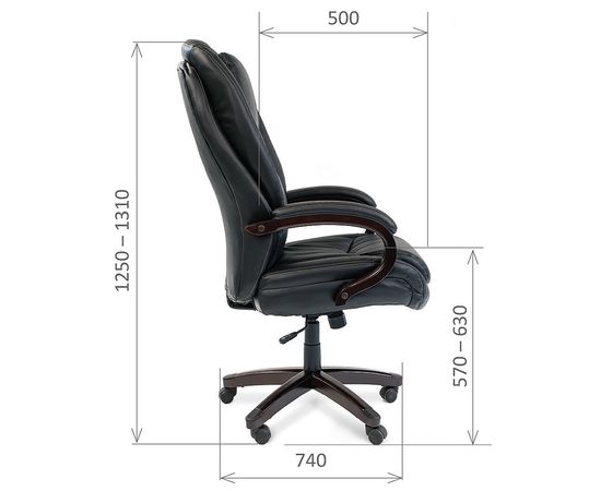  Кресло для руководителя Chairman 408, фото 3 