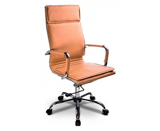  Кресло компьютерное Бюрократ CH-993 светло-коричневое, фото 1 