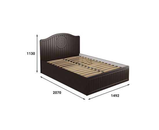  Кровать полутораспальная Монблан МБ-605К, фото 2 