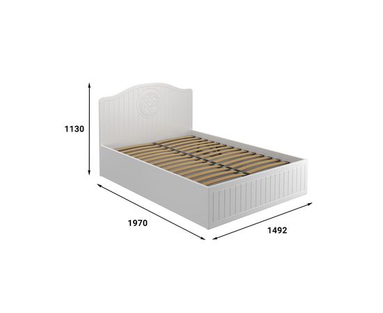  Кровать полутораспальная Монблан МБ-605К, фото 2 