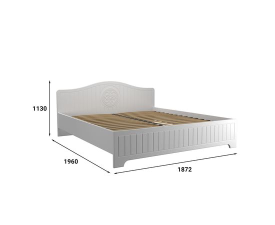  Кровать двуспальная Монблан МБ-604К, фото 2 