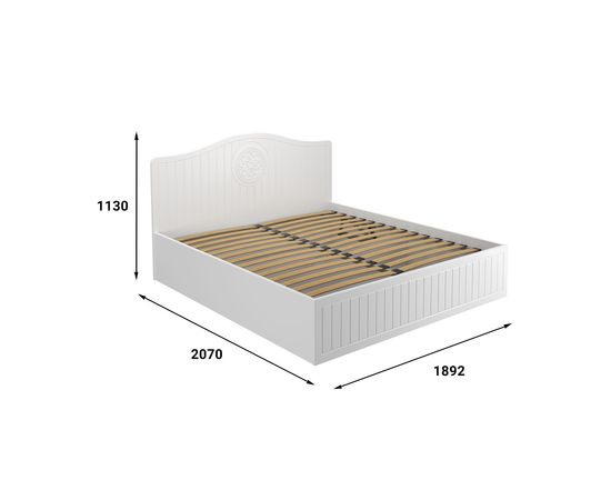  Кровать двуспальная Монблан МБ-607К, фото 2 