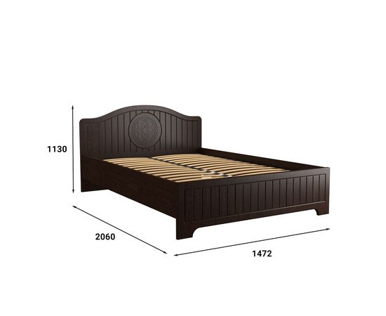  Кровать полутораспальная Монблан МБ-602К, фото 2 