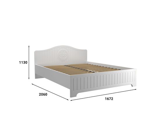  Кровать двуспальная Монблан МБ-603К, фото 2 