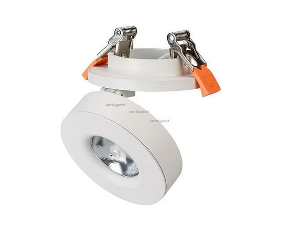  Встраиваемый светильник на штанге LGD-MONA-BUILT-R100-12W Warm3000 (WH, 24 deg) 025450, фото 1 