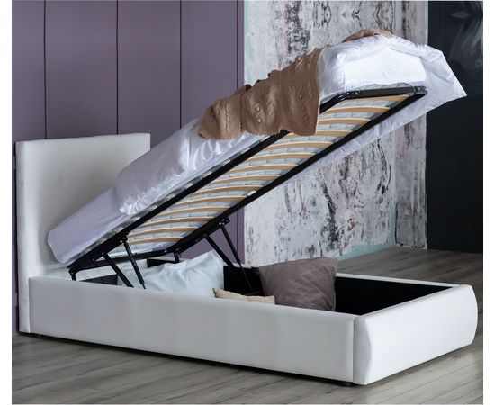  Кровать односпальная Селеста с матрасом ГОСТ 2000x900, фото 2 