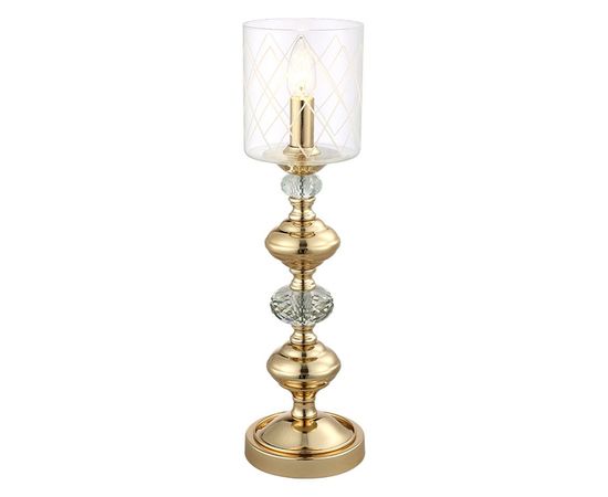  Настольная лампа декоративная GRACIA LG1 GOLD, фото 3 