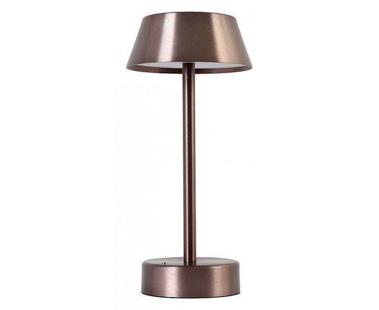  Настольная лампа декоративная SANTA LG1 COFFEE, фото 1 