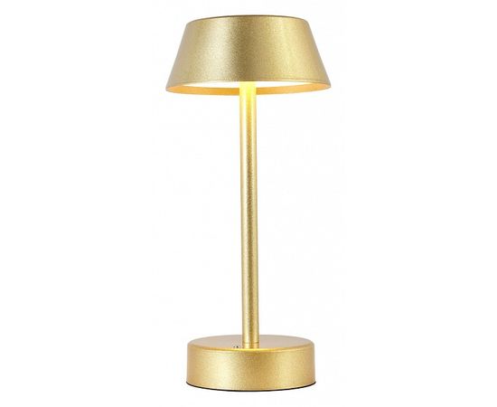  Настольная лампа декоративная SANTA LG1 GOLD, фото 1 