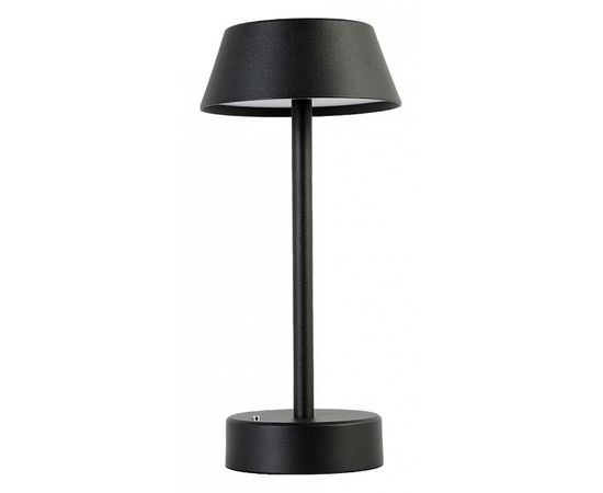  Настольная лампа декоративная SANTA LG1 BLACK, фото 1 