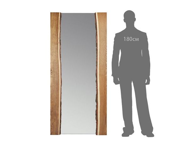  Зеркало напольное (80x180 см) Дуб с корой XL V20174, фото 6 