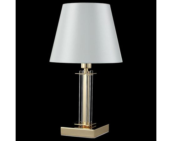  Настольная лампа декоративная NICOLAS LG1 GOLD/WHITE, фото 4 