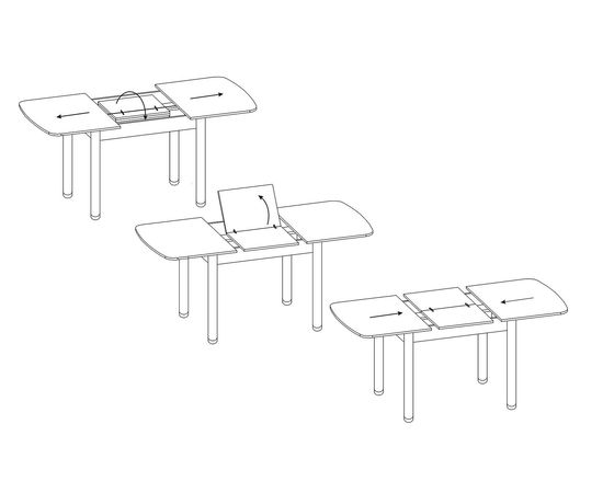  Стол обеденный СО-3м, фото 2 