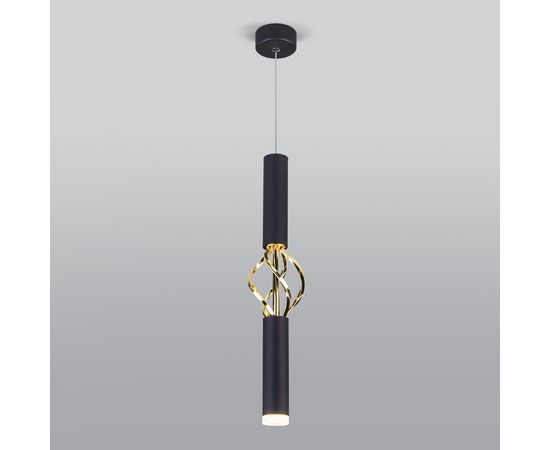  Подвесной светильник Lance 50191/1 LED черный/золото, фото 2 