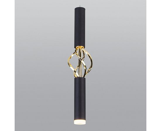  Подвесной светильник Lance 50191/1 LED черный/золото, фото 1 