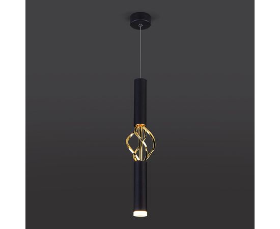 Подвесной светильник Lance 50191/1 LED черный/золото, фото 3 
