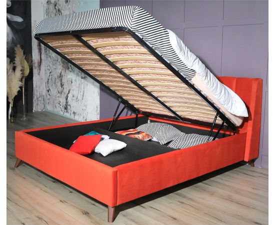  Кровать двуспальная Betsi с матрасом ГОСТ 2000x1600, фото 3 