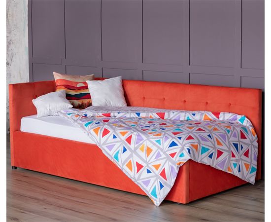  Кровать односпальная Bonna с матрасом ГОСТ 2000x900, фото 2 