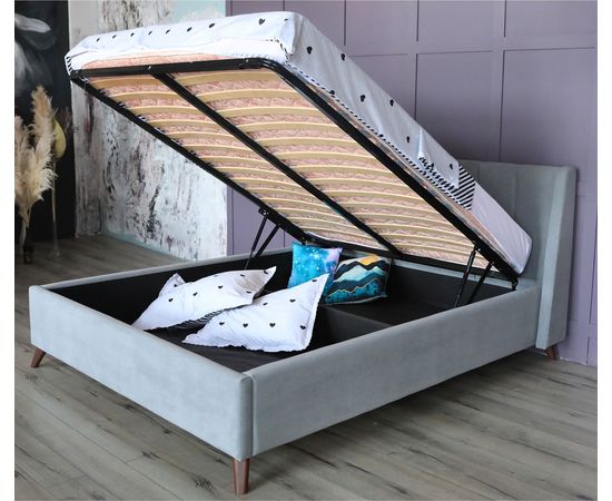  Кровать двуспальная Betsi с матрасом PROMO 2000x1600, фото 3 