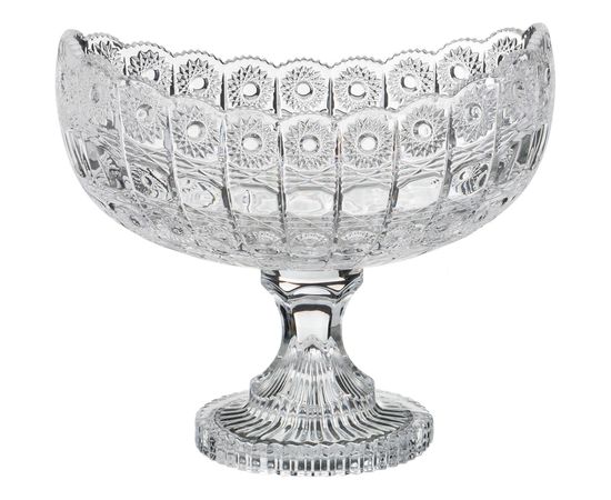  Чаша декоративная (26.5х16х23.5 см) Muza Crystal 195-134, фото 3 