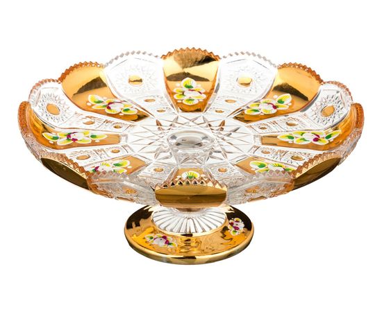  Блюдо декоративное (27х10 см) Lefard Gold Glass 195-131, фото 3 