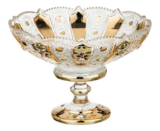  Чаша декоративная (25x17 см) Lefard Gold Glass 195-106, фото 3 