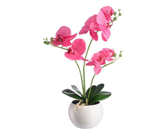  Растение в горшке (44 см) Розовая орхидея YW-39, фото 3 