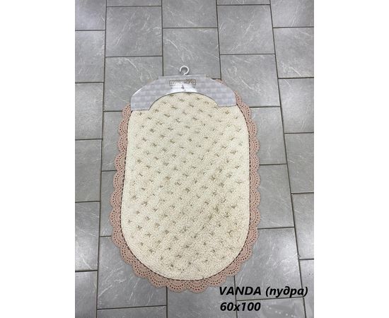  Коврик для ванной (60x100 см) Vanda S.303пудра, фото 4 
