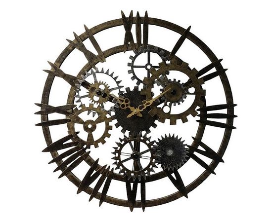  Настенные часы (60см) Скелетон-1 07-005, фото 3 