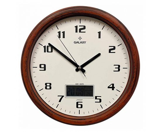  Настенные часы (35 см) Galaxy T-1971-F, фото 1 